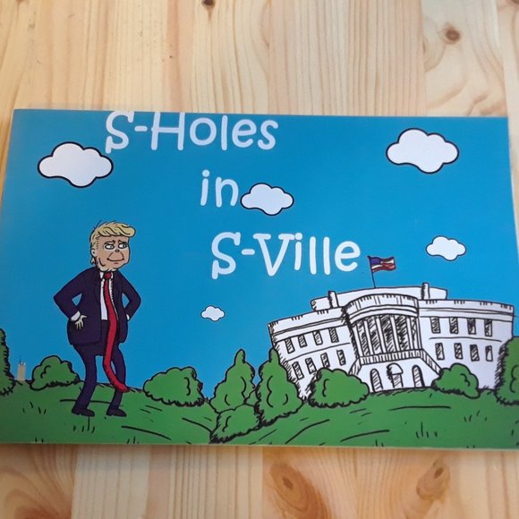 Donald Trump children's book S-holes in S-Ville as seen on The Jimmy Fallon Show - Picture 1 of 8